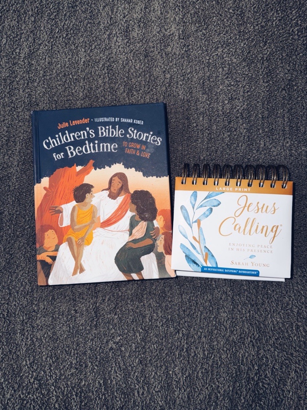 Children Bedtime Bible Stories and Dayspring Daily Devotional Calendar